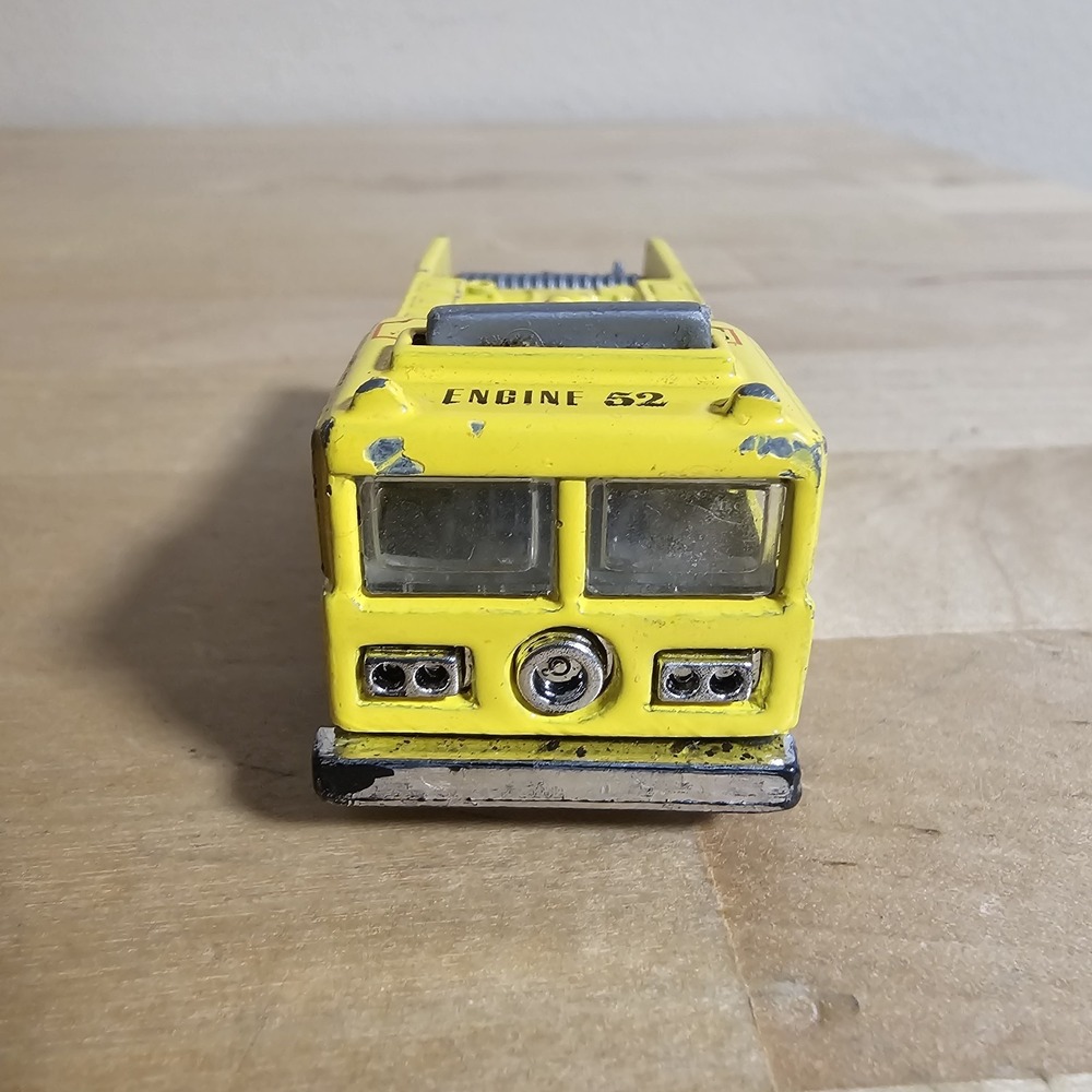 Vintage Hot Wheels 1976 Mattel‎ Fire Eater Fire Truck Yellow Rare Original Old - Picture 5 of 8